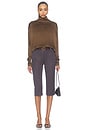 view 5 of 4 Bryony Top in Olive Brown