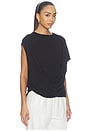 view 2 of 5 Milena Twist Tee in Black