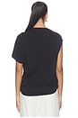 view 5 of 5 Milena Twist Tee in Black