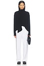 view 5 of 4 Renata Scarf Neck Top in Black