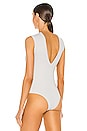 view 4 of 5 Sutton V Back Bodysuit in Still Life