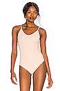 view 2 of 5 Spaghetti Strap Bodysuit in Nude
