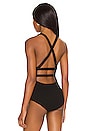 view 4 of 5 Nova Banded Back Bodysuit in Black