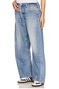 view 1 of 7 Barrel Maternity Jeans in Medium Dark