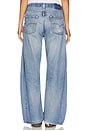 view 5 of 7 Barrel Maternity Jeans in Medium Dark