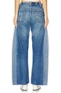 view 4 of 6 Barrel Customs Undone Hem Jeans in Medium Dark