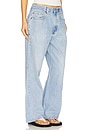 view 3 of 7 Baggy Ultra Wide Leg Jeans in Light Medium