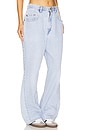 view 2 of 6 Slouchy Wide Low Jeans in Light