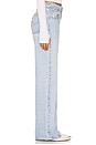 view 3 of 6 Wide Leg Jeans in Light Medium