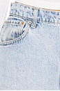view 6 of 6 Wide Leg Jeans in Light Medium