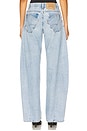 view 4 of 6 Tilted Pocket Barrel Jeans in Light Medium