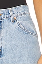 view 6 of 6 Tilted Pocket Barrel Jeans in Light Medium