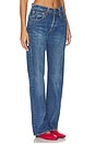 view 2 of 6 Relaxed Split Jeans in Medium Dark