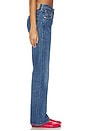 view 3 of 6 Relaxed Split Jeans in Medium Dark