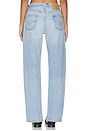 view 5 of 6 Vintage Relaxed Split Jeans in Light Medium
