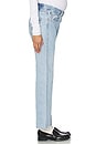 view 3 of 6 Vintage Maternity Baggy Jeans in Light Medium