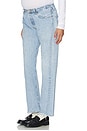 view 4 of 6 Vintage Maternity Baggy Jeans in Light Medium