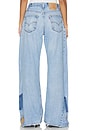 view 4 of 6 Reverse Wide Leg Jeans in Light Medium in Light Meduim