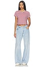 view 5 of 6 Retro Oversized Wide Leg Jeans in Light