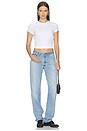 view 6 of 6 90s Low Waist Original Jean in Light & Medium