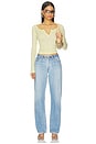 view 5 of 6 90s Low Waist Tomboy Jean in Light & Meium