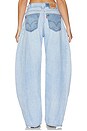 view 4 of 6 The Monroe Barrel Jean in Light & Medium