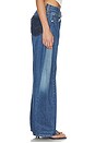 view 3 of 6 The Monroe Barrel Jean in Medium & Dark