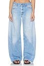 view 2 of 7 The Noa Barrel Jean in Light & Medium