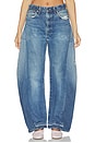 view 1 of 6 The Noa Barrel Jean in Medium & Dark