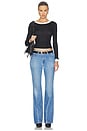 view 6 of 6 The Sloane Bootcut Jean in Medium & Dark