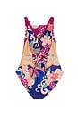 view 2 of 7 Amina Thamar One Piece Swimsuit in Multicolor