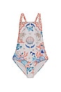 view 1 of 5 Amina Sereia One Piece Swimsuit in Multicolor