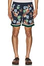 view 3 of 4 Cece Shorts in Navy