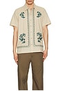 view 4 of 4 Jack Shirt in Beige & Green