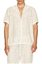 view 3 of 4 Jared Shirt in Cream in Grey