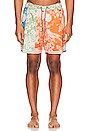 view 3 of 3 Joe Trunk in Orange & Sage