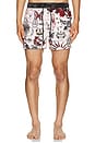 view 6 of 7 Cassius Swim Trunks in White