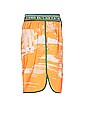 view 3 of 4 Liam Honolulu Swim Shorts in Yellow