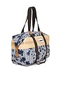view 4 of 7 Duffle Bag in Navy & Tan