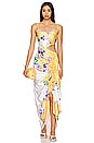view 1 of 5 x REVOLVE Siena Midi Dress in Yellow Ivory Multi