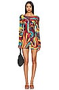 view 1 of 3 X Tropic Of C Hadely Mini Dress in Multi
