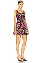 view 2 of 3 x REVOLVE Kristen Mini Dress in Dashi Black Multi