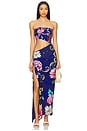 view 1 of 4 x REVOLVE Gwen Maxi Dress in Navy Multi
