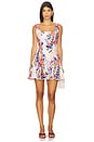 view 1 of 3 Kristen Mini Dress in Ivory Floral