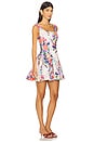 view 2 of 3 Kristen Mini Dress in Ivory Floral