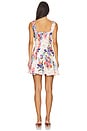 view 3 of 3 Kristen Mini Dress in Ivory Floral