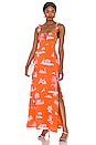view 2 of 4 MAXIVESTIDO MENINA in Orange La Plage