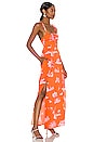 view 3 of 4 MAXIVESTIDO MENINA in Orange La Plage