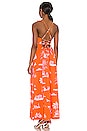 view 4 of 4 MAXIVESTIDO MENINA in Orange La Plage