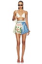 view 5 of 6 Nalia Basket Short in Multicolor